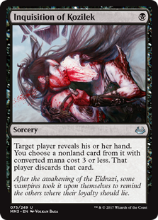 Inquisition of Kozilek (Modern Masters 2017) Near Mint Foil