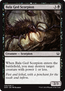 Bala Ged Scorpion (Duel Decks: Nissa vs Ob Nixilis) Near Mint