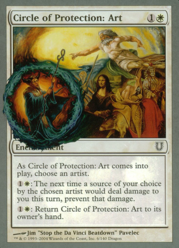 Circle of Protection: Art (Unhinged) Near Mint