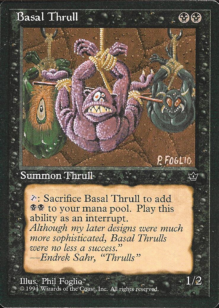 Basal Thrull (2) (Fallen Empires) Near Mint