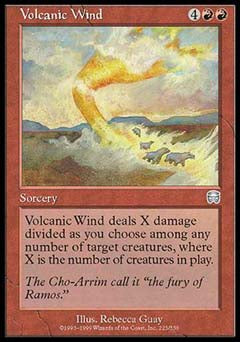 Volcanic Wind (Mercadian Masques) Near Mint
