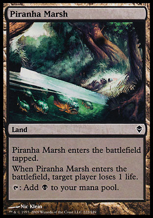 Piranha Marsh (Zendikar) Near Mint