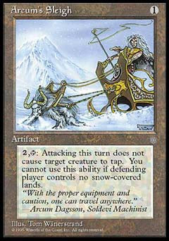 Arcum's Sleigh (Ice Age) Good