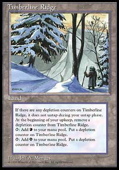 Timberline Ridge (Ice Age) Near Mint