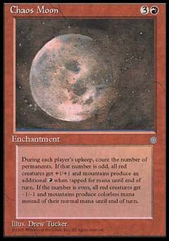 Chaos Moon (Ice Age) Near Mint