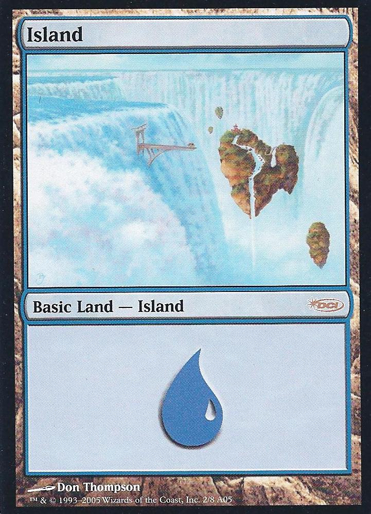 Island (2005 Arena League Promo) (Promotional Cards) Near Mint Foil
