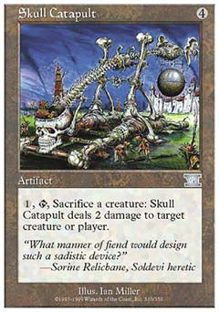 Skull Catapult (Classic 6th Edition) Light Play