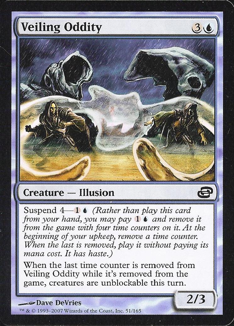 Veiling Oddity (Planar Chaos) Near Mint Foil