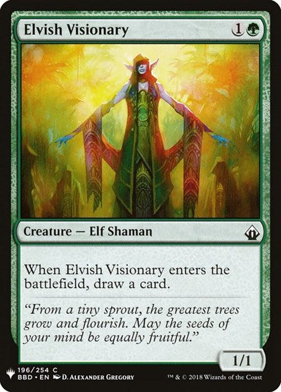 Elvish Visionary (Mystery Booster) Near Mint