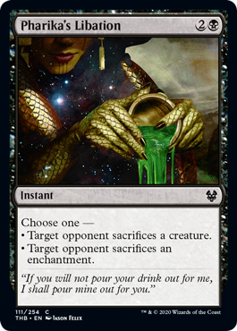 Pharika's Libation (Theros Beyond Death) Near Mint Foil