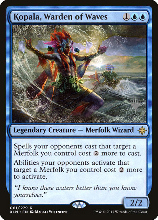 Kopala, Warden of Waves (Promo Pack) Near Mint Foil