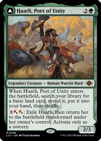Huatli, Poet of Unity (The Lost Caverns of Ixalan) Near Mint