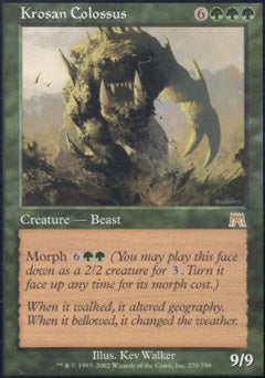 Krosan Colossus (Onslaught) Near Mint Japanese