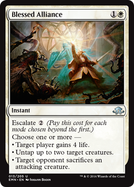Blessed Alliance (Eldritch Moon) Near Mint