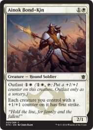 Ainok Bond-Kin (Khans of Tarkir) Near Mint Foil