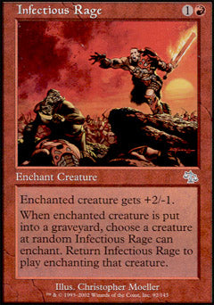 Infectious Rage (Judgment) Near Mint Foil