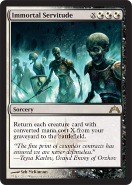 Immortal Servitude (Gatecrash) Near Mint Foil