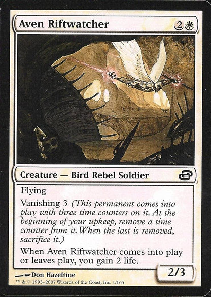 Aven Riftwatcher (Planar Chaos) Near Mint Foil