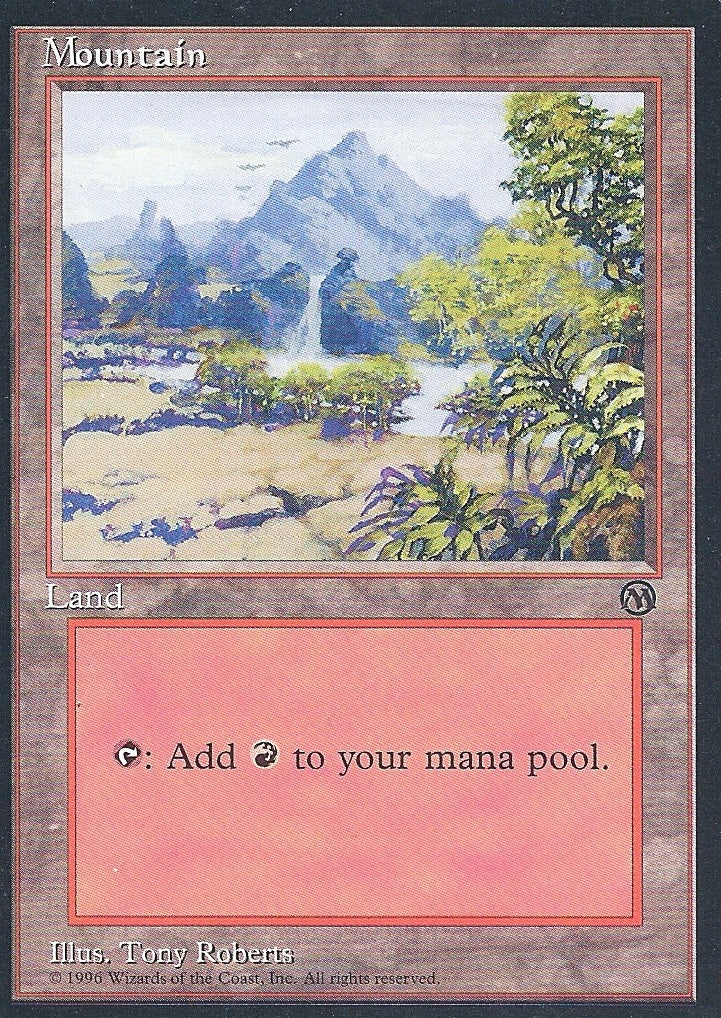 Mountain (Arena 1996) (Promotional Cards) Light Play
