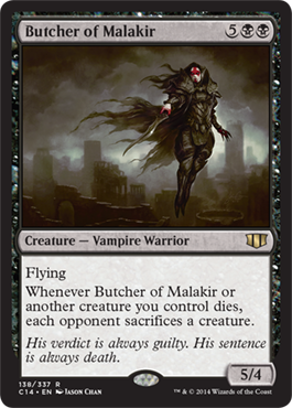 Butcher of Malakir (Commander 2014 Edition) Near Mint