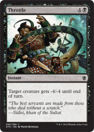 Throttle (Khans of Tarkir) Near Mint Foil