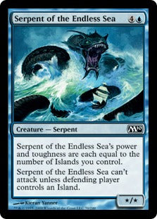 Serpent of the Endless Sea (Magic 2010 Core Set) Near Mint
