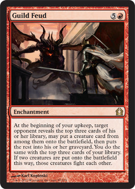 Guild Feud (Return to Ravnica) Light Play