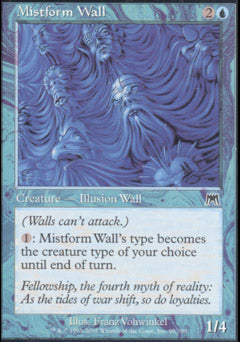 Mistform Wall (Onslaught) Near Mint Foil
