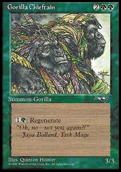 Gorilla Chieftain (2) (Alliances) Light Play