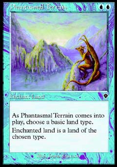 Phantasmal Terrain (Invasion) Near Mint