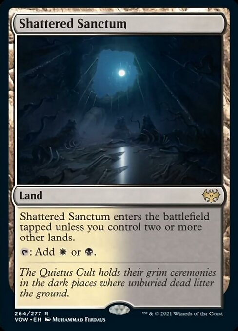 Shattered Sanctum (Innistrad: Crimson Vow) Near Mint