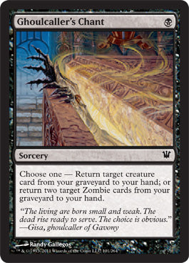 Ghoulcaller's Chant  (Innistrad) Near Mint Foil