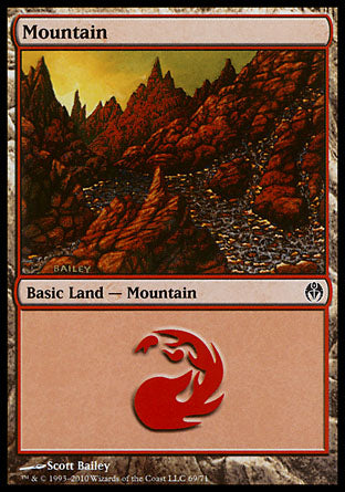 Mountain (Duel Decks: Phyrexia vs The Coalition) Near Mint
