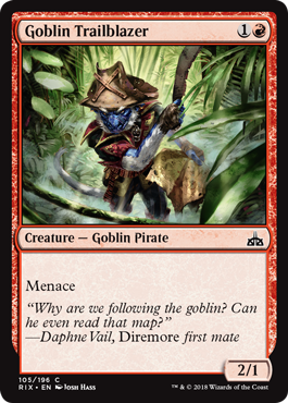 Goblin Trailblazer (Rivals of Ixalan) Near Mint