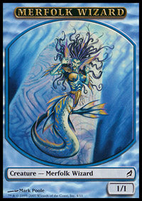 Merfolk Wizard (Token) (Lorwyn) Near Mint Japanese