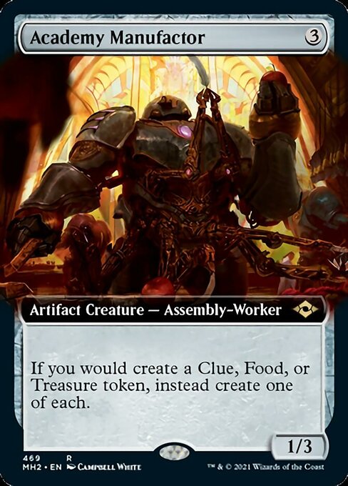 Academy Manufactor (Extended Art) (Modern Horizons 2) Near Mint