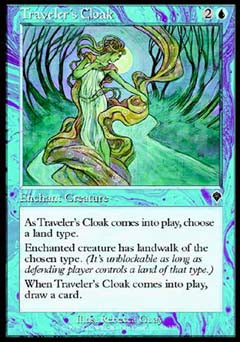 Traveler's Cloak (Invasion) Near Mint Foil
