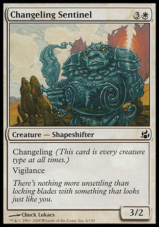 Changeling Sentinel (Morningtide) Near Mint Japanese