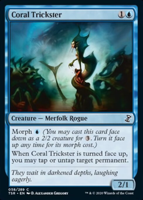 Coral Trickster (Time Spiral Remastered) Near Mint