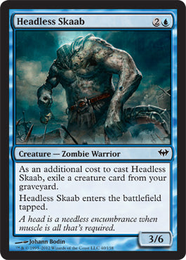 Headless Skaab (Dark Ascension) Near Mint Foil