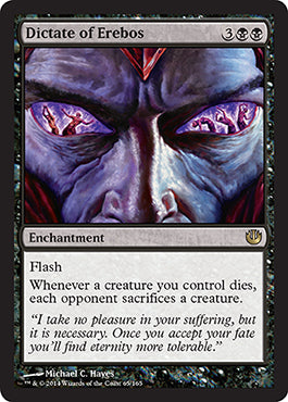 Dictate of Erebos (Journey into Nyx) Near Mint Foil