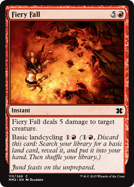 Fiery Fall (Modern Masters 2015) Near Mint Foil