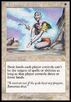 Sheltering Prayers (Prophecy) Near Mint Foil