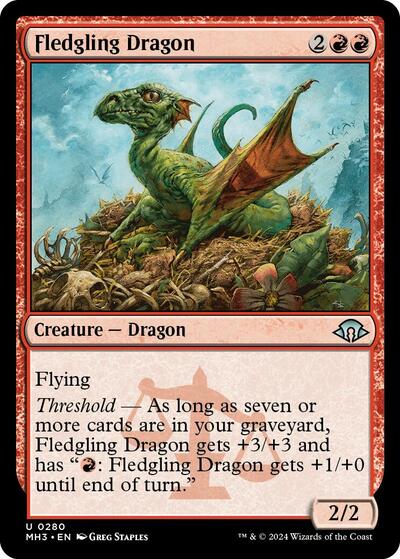 Fledgling Dragon (Modern Horizons 3) Near Mint