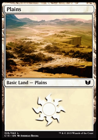 Plains 4 (Commander 2015) Near Mint