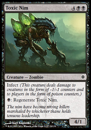 Toxic Nim (New Phyrexia) Near Mint