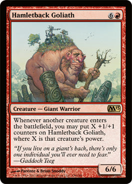 Hamletback Goliath (Magic 2013 Core Set) Near Mint Foil
