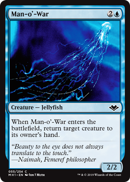 Man-o'-War (Modern Horizons) Near Mint Foil