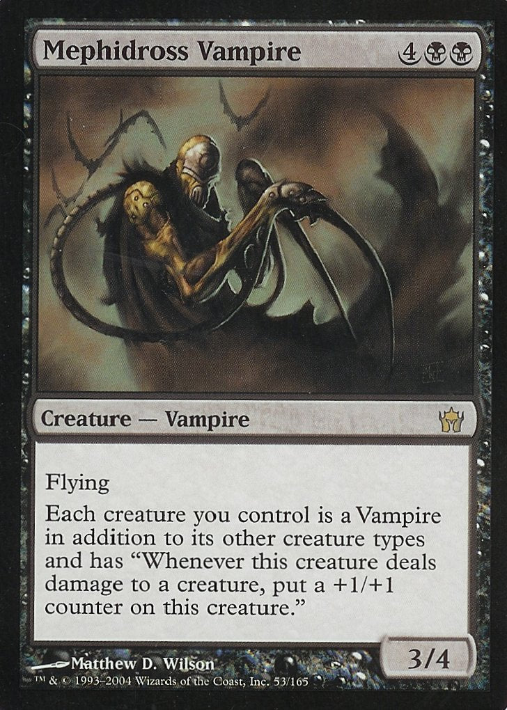 Mephidross Vampire (Fifth Dawn) Near Mint Foil