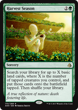 Harvest Season (Amonkhet) Near Mint